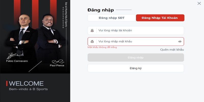 Đăng nhập Bsport đơn giản, nhanh chóng chỉ với 4 bước