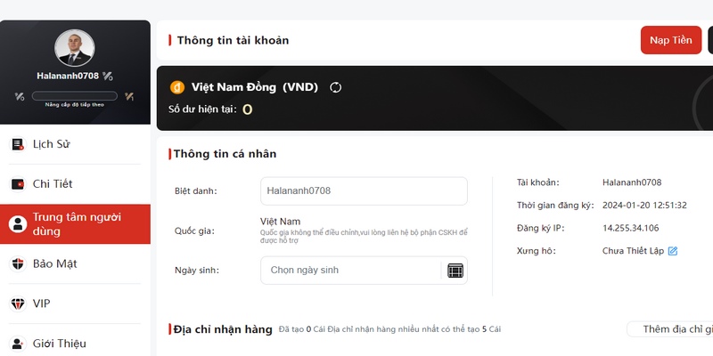 Đảm bảo nhập tên đăng nhập, mật khẩu đúng với thông tin đã đăng ký lúc đầu