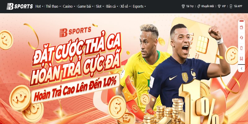 Bsport cam kết cung cấp mức hoàn trả cao nhất có thể cho mọi tình huống