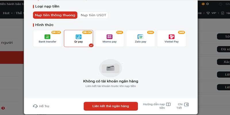 Nạp tiền Bsport bằng QR được game thủ ưa chuộng nhất